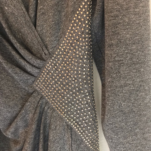 Vintage Grey Louviere Studded Dress - Picture 2 of 6